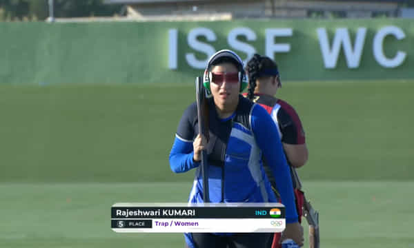 ISSF World Championships 2023: Rajeshwari Kumari wins Paris Olympic quota in women's trap event