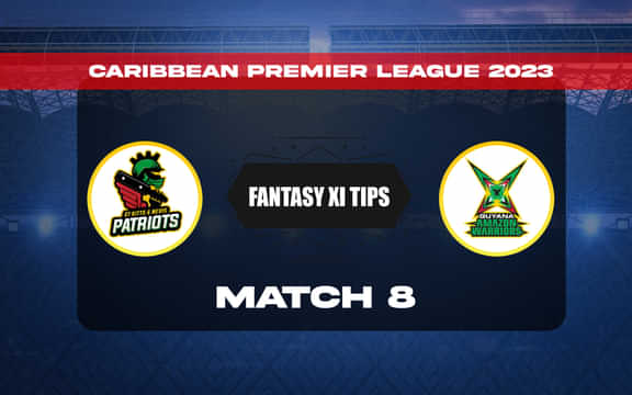 SKN vs GUY Dream11 Prediction, Dream11 Playing XI, Today Match 8, CPL 2023