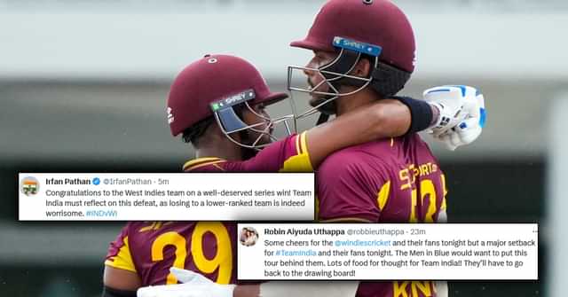 Twitter react as West Indies win fifth T20I in dominating fashion to register memorable T20I series win over India