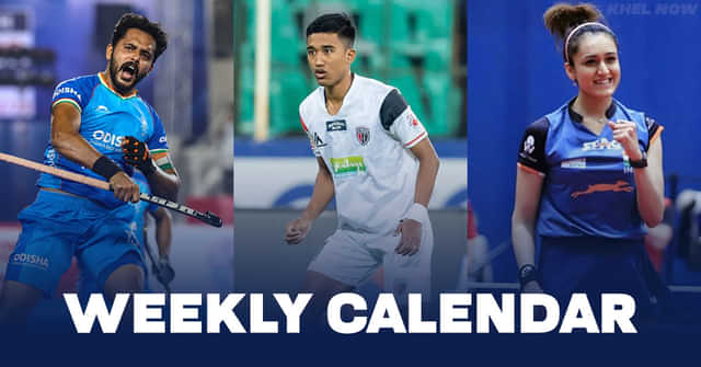 Indian Sports Calendar in 2023: Events to watch in second week of August