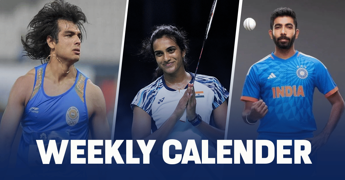 Indian Sports Calendar in 2023: Events to watch in fourth week of August
