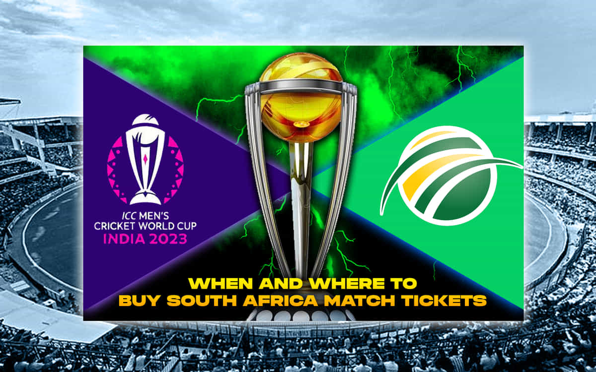 When and where to buy tickets for South Africa matches at the ICC Cricket World Cup 2023?