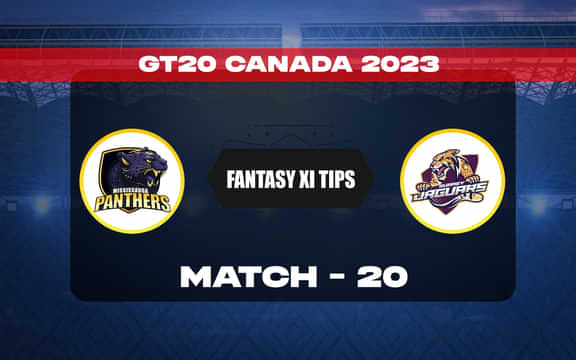 SJ vs MP Dream11 Prediction, Dream11 Playing XI, Today Match 20, GT20 Canada 2023