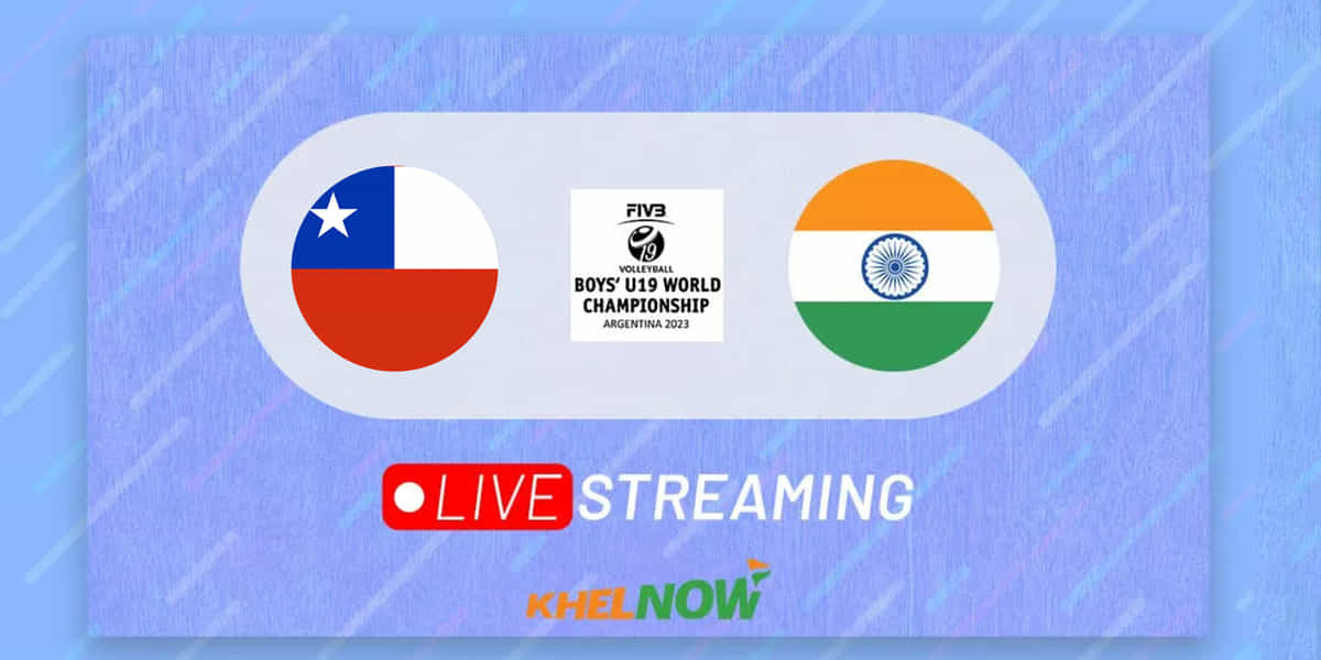 FIVB Volleyball Boys’ U-19 World Championship 2023: Chile vs India Live