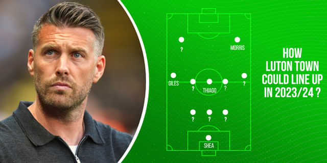 Luton Town predicted lineup for 2023-24 season