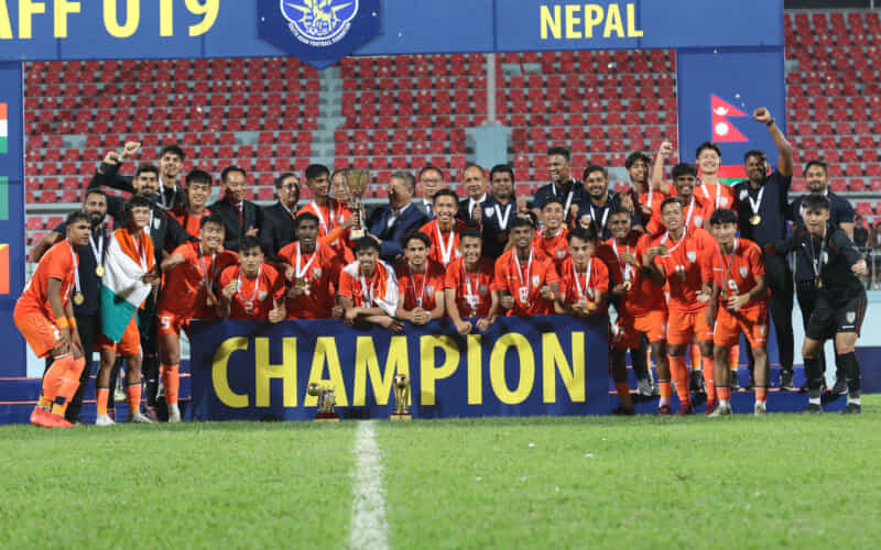 SAFF U-19 Championship: India thrash Pakistan to lift title