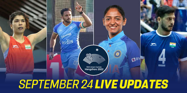 Asian Games 2023 Day 1, September 24, Highlights: Ramita Jindal first individual medallist, Rowing bag three medals