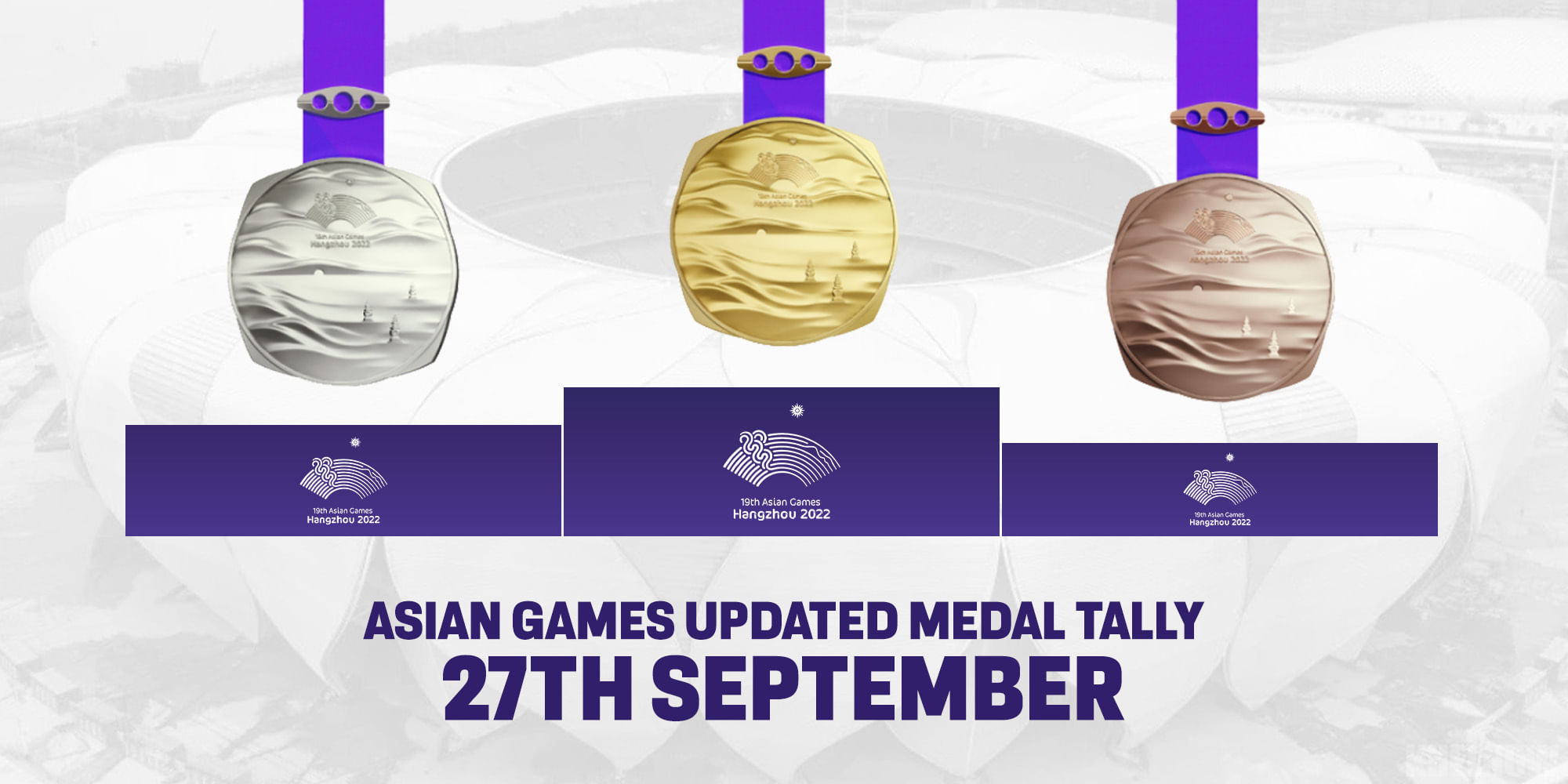 Asian Games 2023: Updated medal tally after Day 4, 27th September