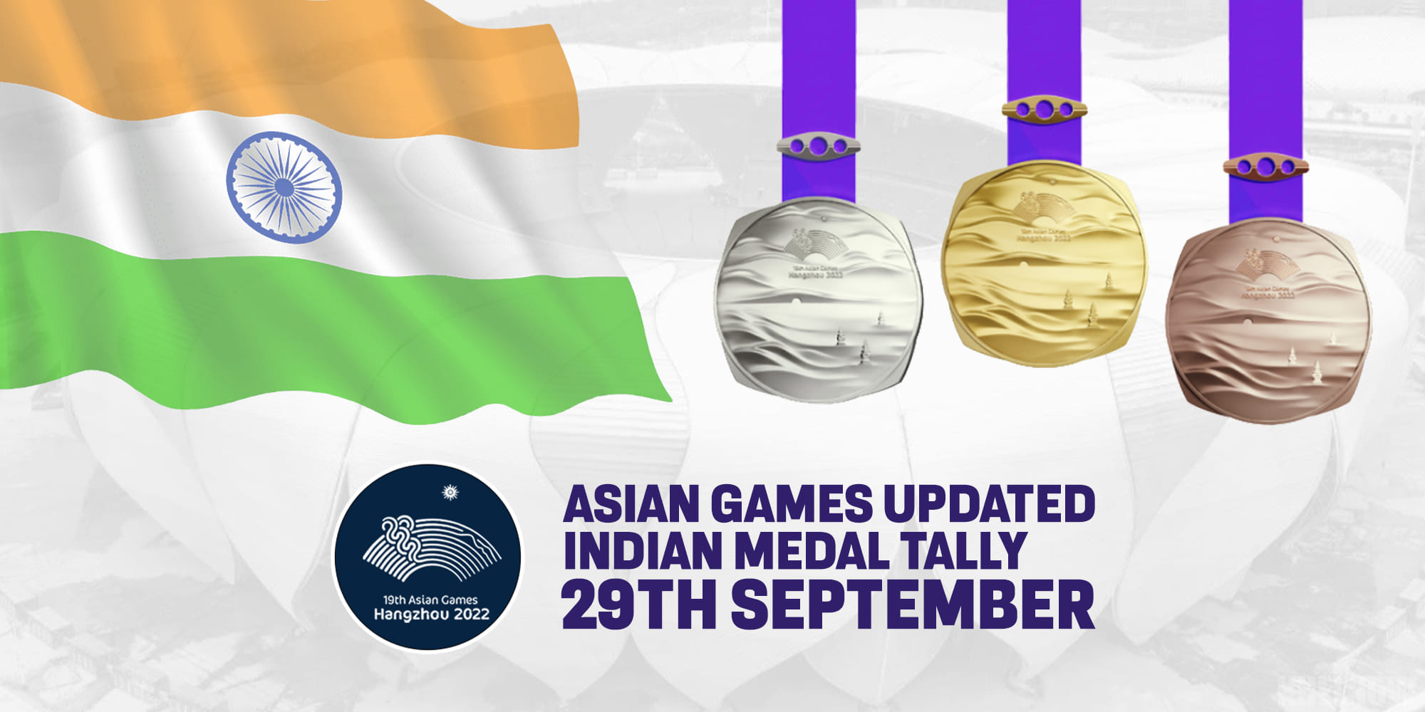 Asian Games 2023: India’s medal tally after Day 6, 29th September
