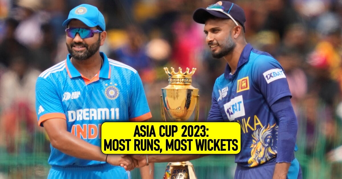 Asia Cup 2023: Most Runs, Most Wickets after final, IND vs SL