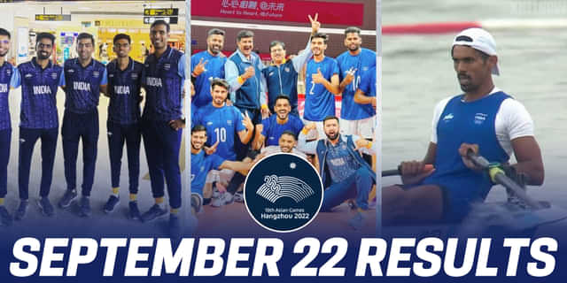 Asian Games 2023, September 22 Updated Results: Indian volleyball team march into quarters; table tennis teams make winning start