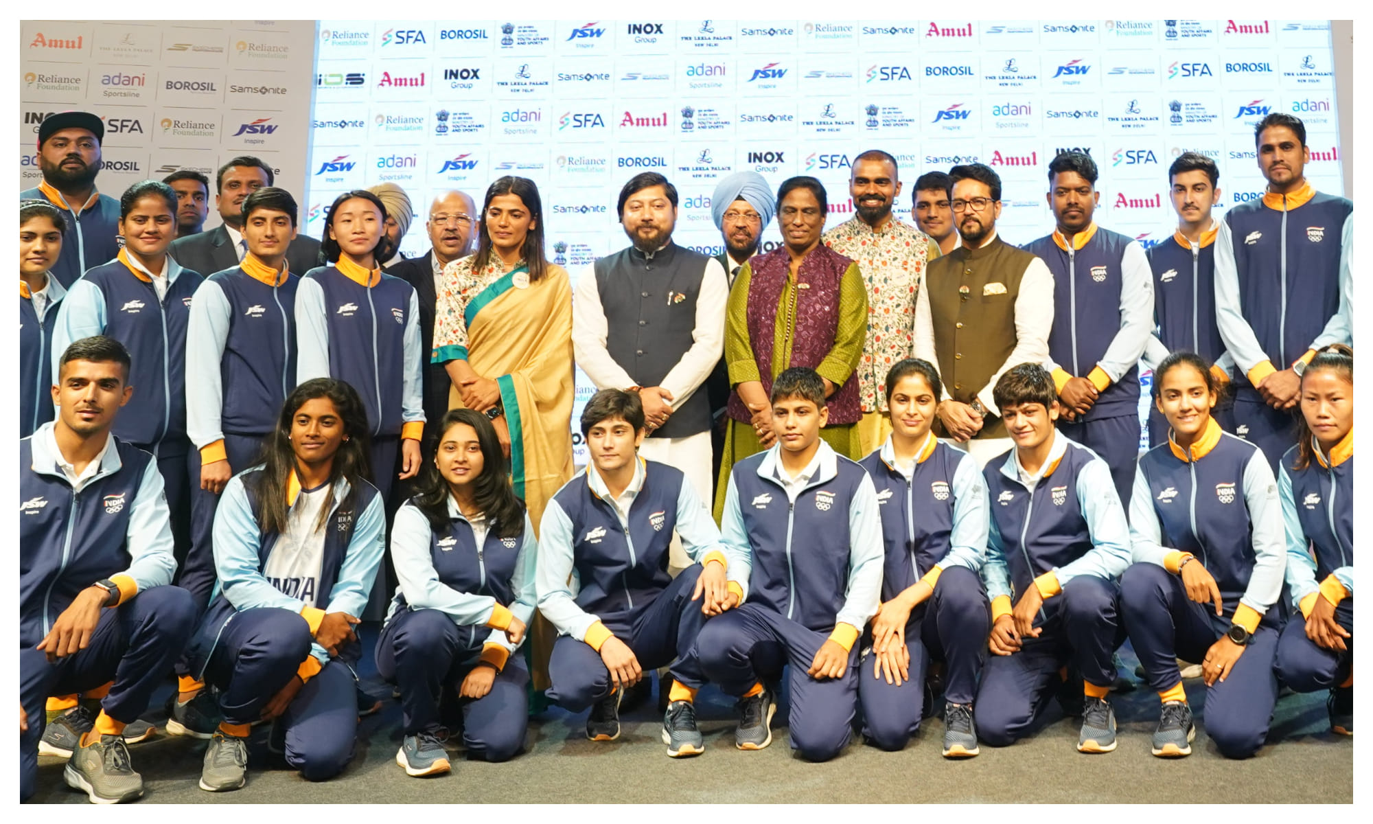 IOA unveils Indian contingent's ceremonial dress and player kit for Hangzhou Asian Games