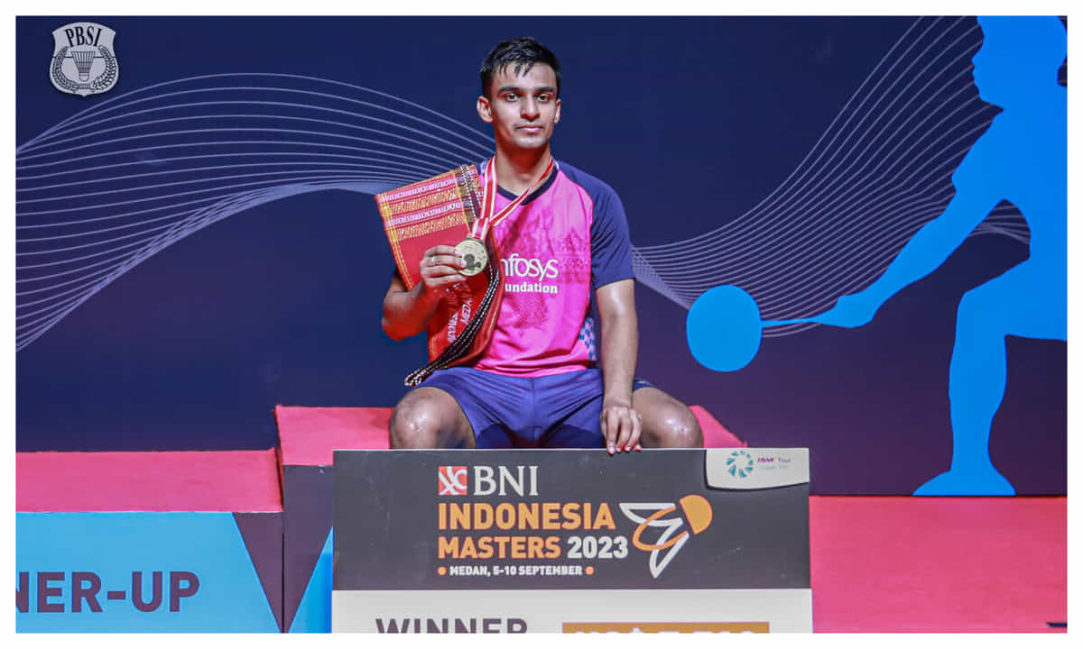 Kiran George wins Indonesia Masters 2023 title