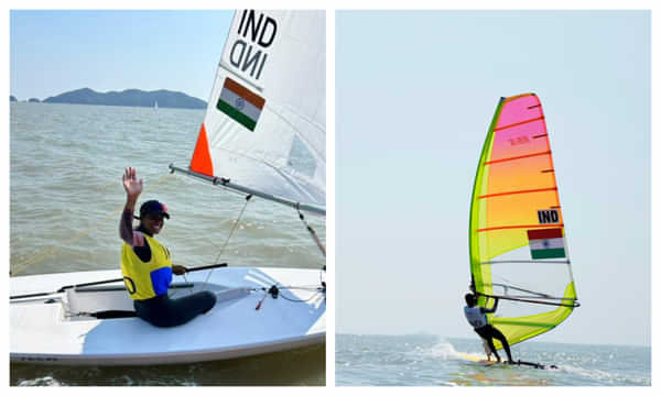 Asian Games 2023: Neha Thakur clinches silver in girls' dinghy, Eabad Ali wins bronze in RS:X