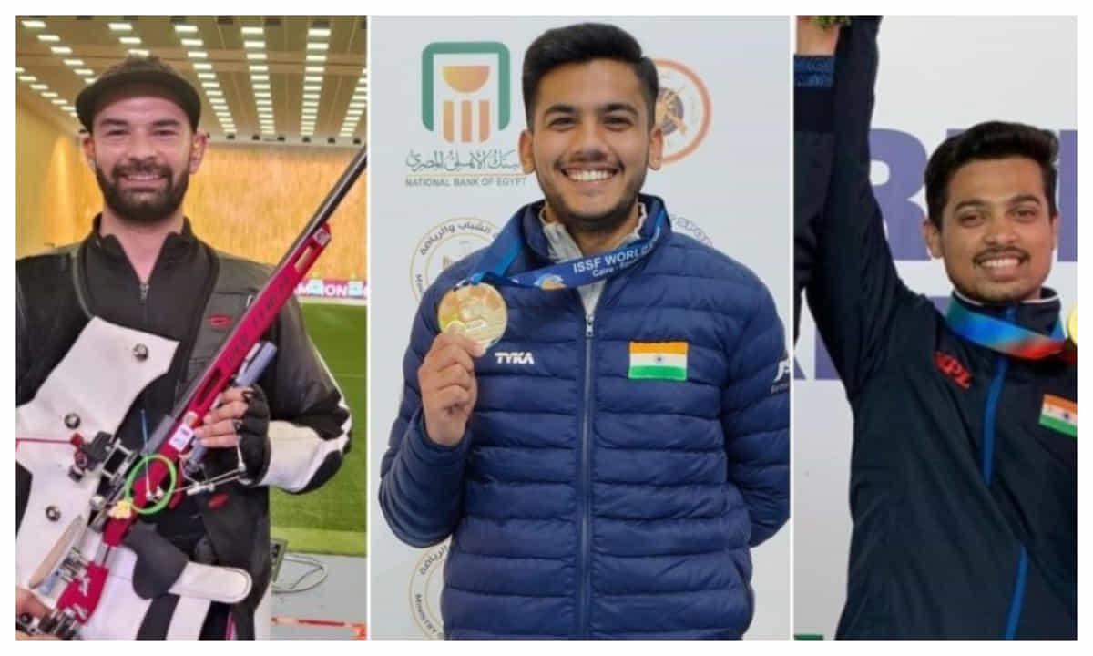 Asian Games 2023: Indian shooters Aishwary Pratap, Swapnil Kusale, Akhil Sheoran clinch world record team gold in men's 50m Air Rifle 3 Positions