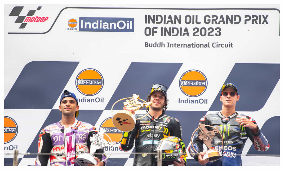 MotoGP Bharat 2023: Marco Bezzecchi wins inaugural Grand Prix of India
