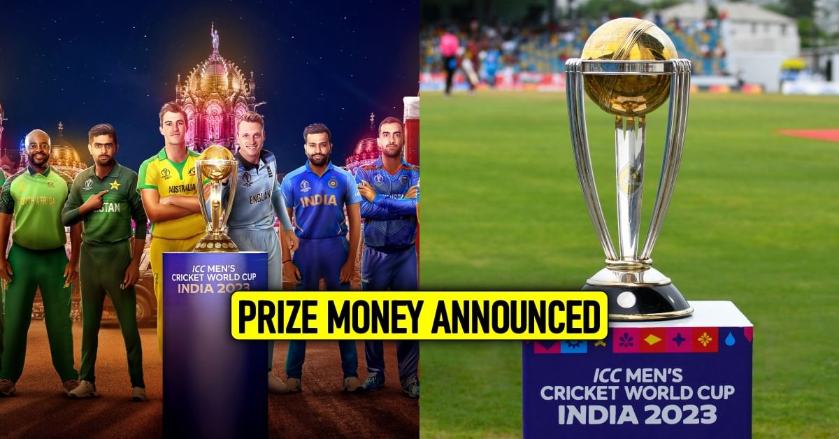 ICC Cricket World Cup 2023: Prize money announced