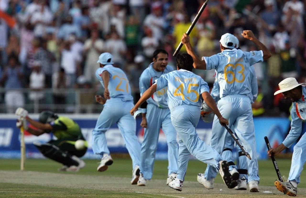 On this day in 2007: India defeat Pakistan by 5 runs to win inaugural ICC T20 World Cup