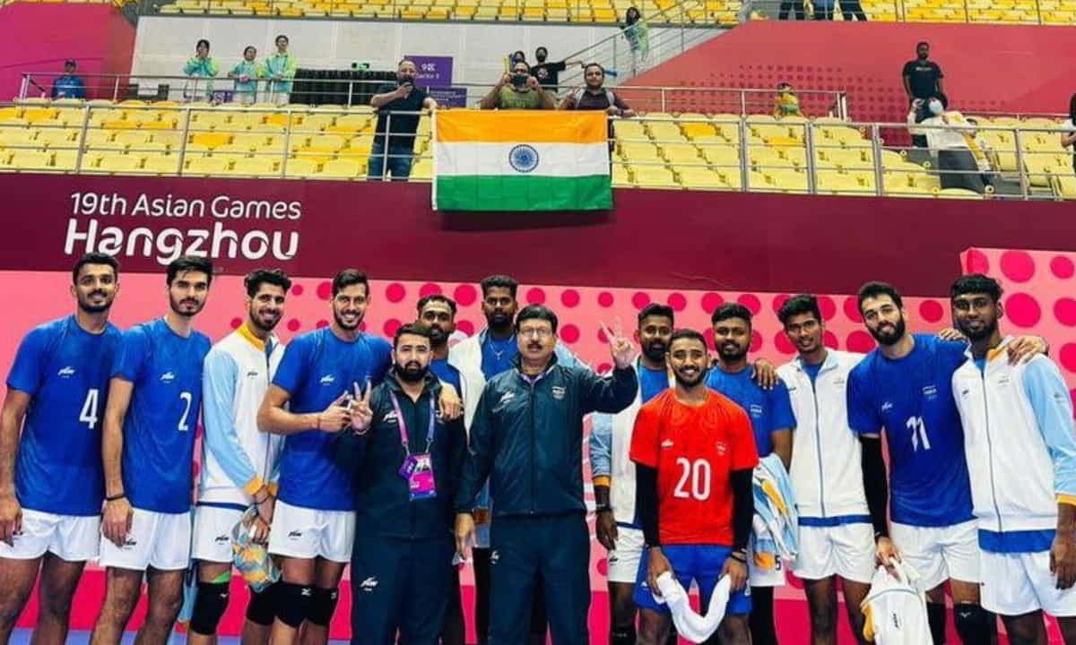 Indian men's volleyball team thump Cambodia in Hangzhou Asian Games 2023 opener