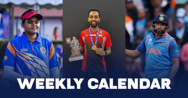 Indian Sports Calendar in 2023: Events to watch in first week of September