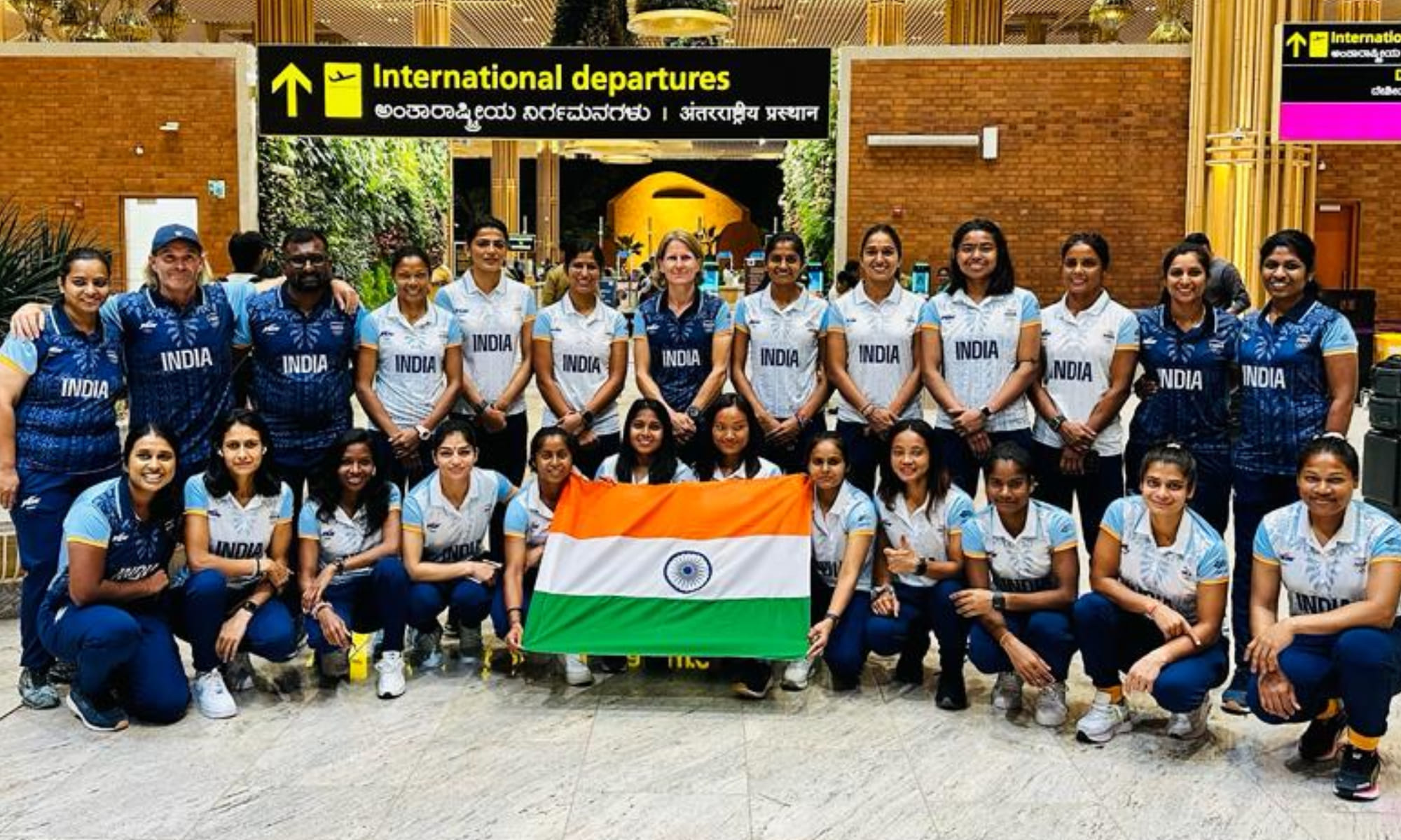 Indian women's hockey team depart for Hangzhou Asian Games 2023