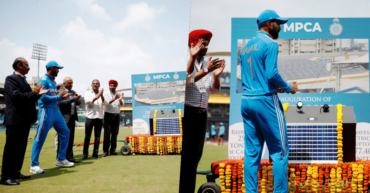 MPCA installs 376 solar panels at Holkar Stadium in Indore