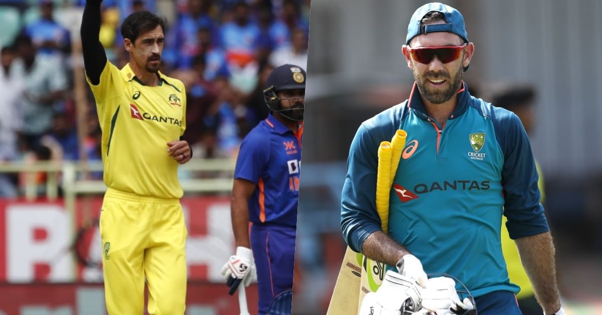 India vs Australia ODI series 2023: Glenn Maxwell and Mitchell Starc unavailable for 1st ODI