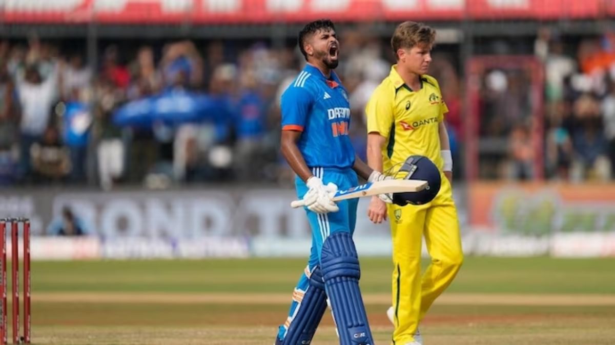 Shreyas Iyer dedicates Indore ton against Australia to someone special