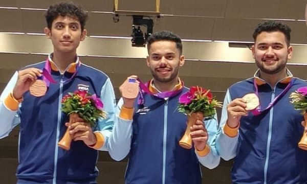 Asian Games 2023: India bag bronze in 25m rapid fire pistol team event