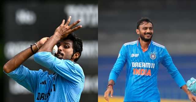 Asia Cup 2023: Washington Sundar added as injury cover for Axar Patel ahead of the final - Reports