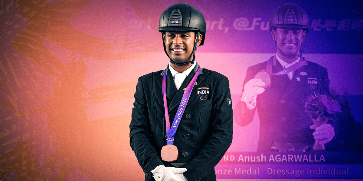 Who is Anush Agarwalla, new star of Indian equestrian?