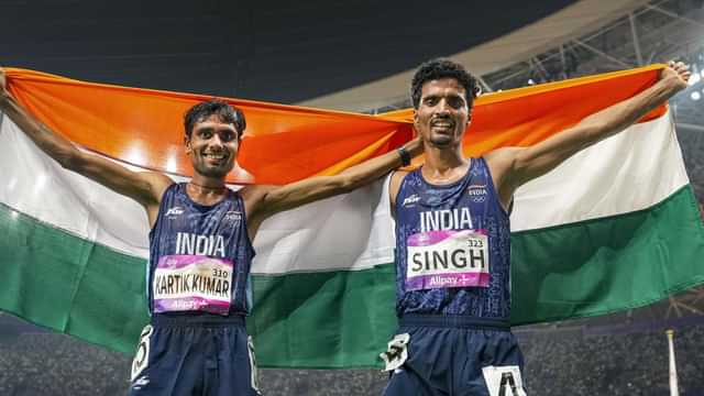 Kartik Kumar and Gulveer Singh clinch silver and bronze medals in 10000 m race walk at Asian Games 2023