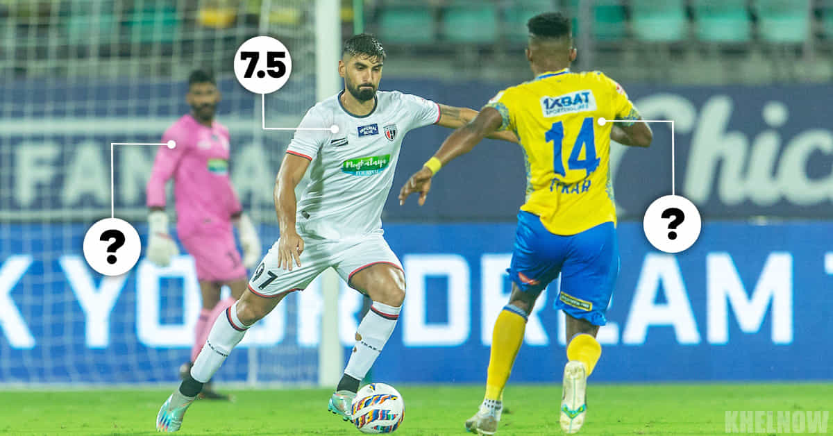 Ratings: Adrian Luna's creativity secures crucial point for Kerala Blasters against NorthEast United