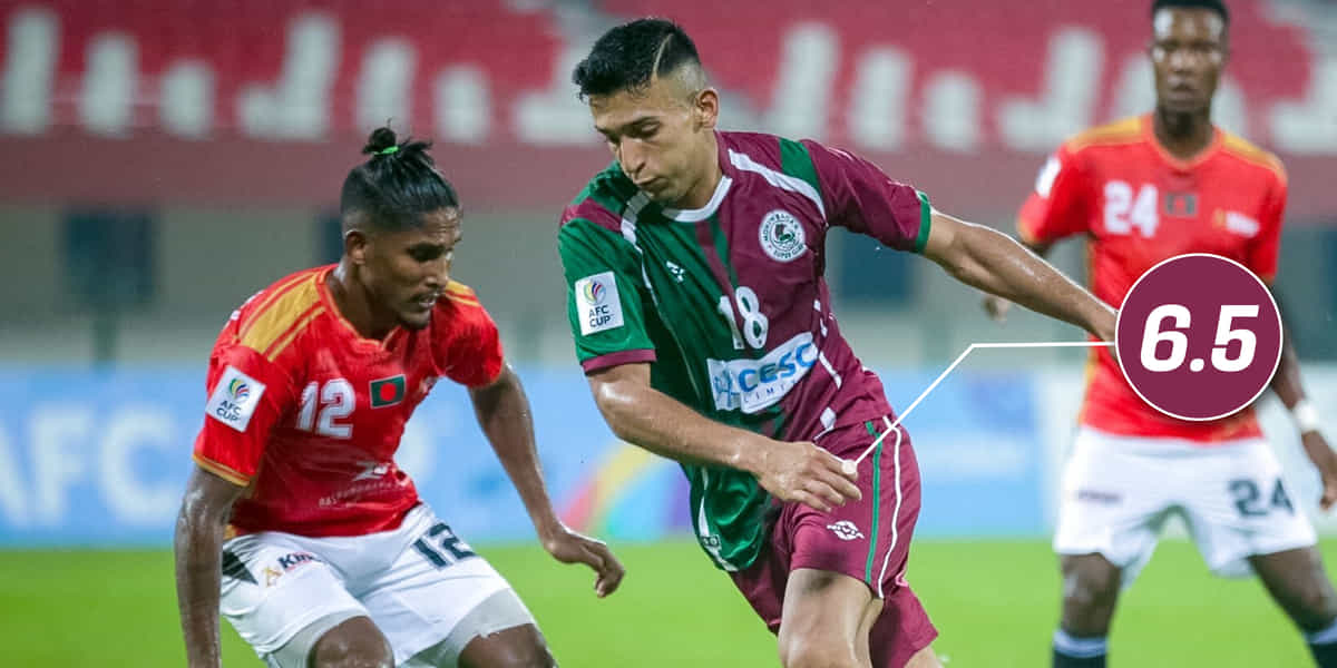 Ratings: Bashundhara Kings end Mohun Bagan’s winning run
