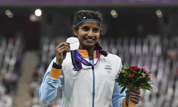 Asian Games 2023: Ancy Sojan wins silver in women's long jump, Shaili Singh finishes fifth