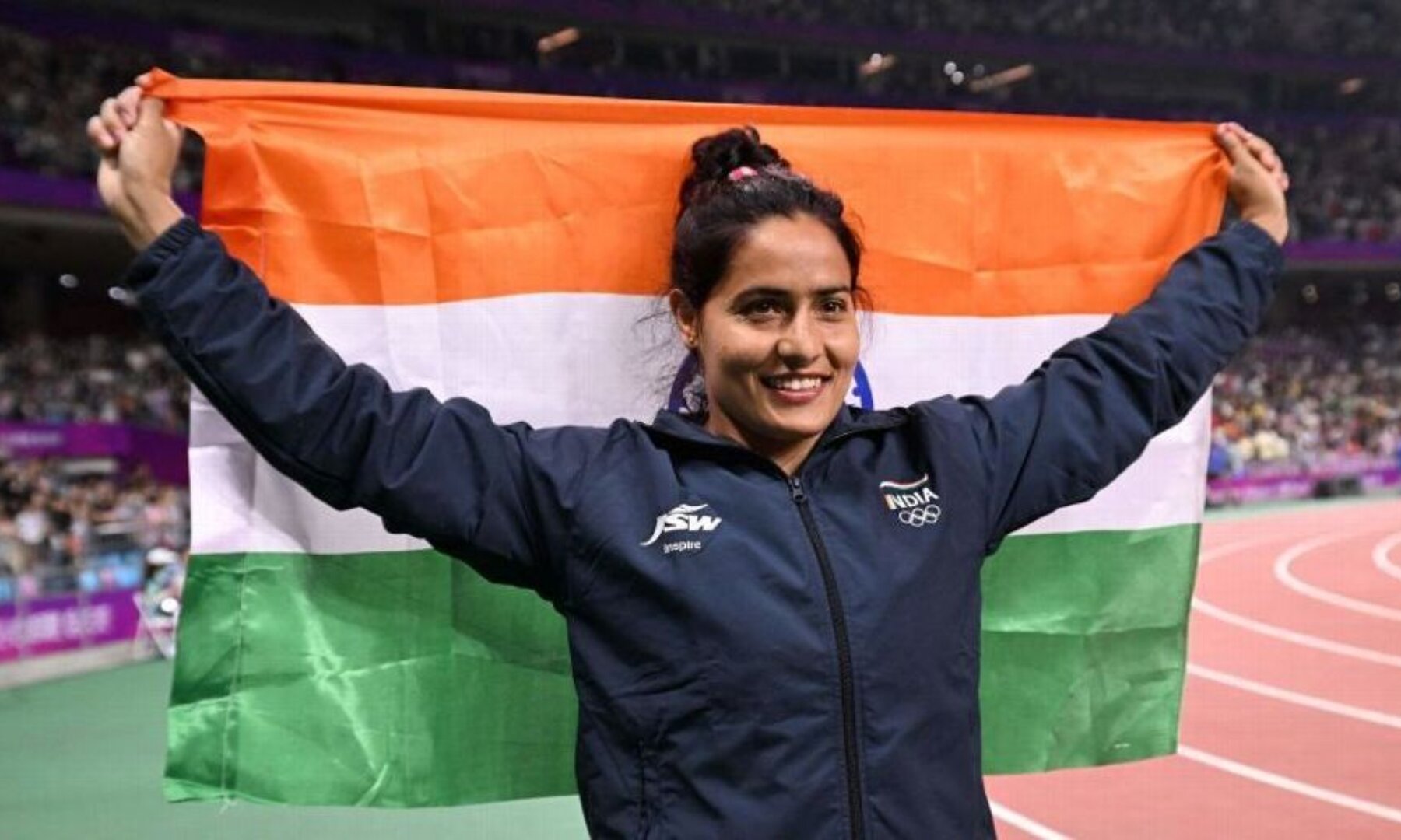 Annu Rani Becomes First Indian Womens Javelin Thrower To Win Gold At Asian Games 