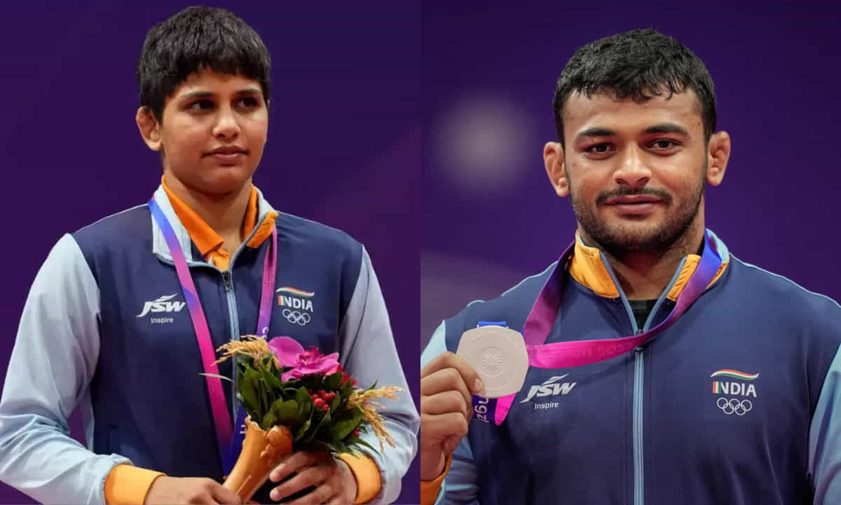 Antim Panghal India's brightest spark as wrestling stalwarts disappoint at Asian Games 2023