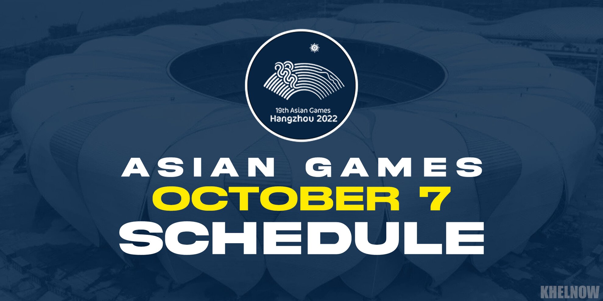 Asian Games 2023: Updated India Schedule For Day 14, Oct 7