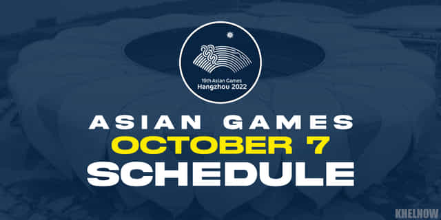 Asian Games 2023: Updated India Schedule for Day 14, Oct 7