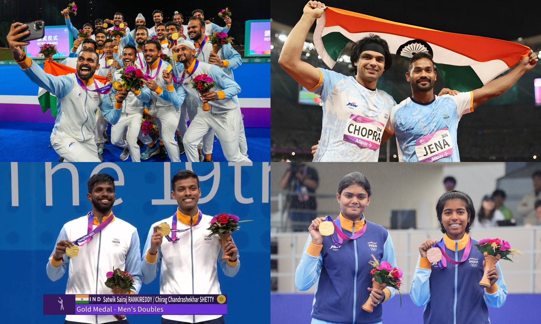 Asian Games 2023: Full List Of Updated Indian Medal Winners, Medal Tally