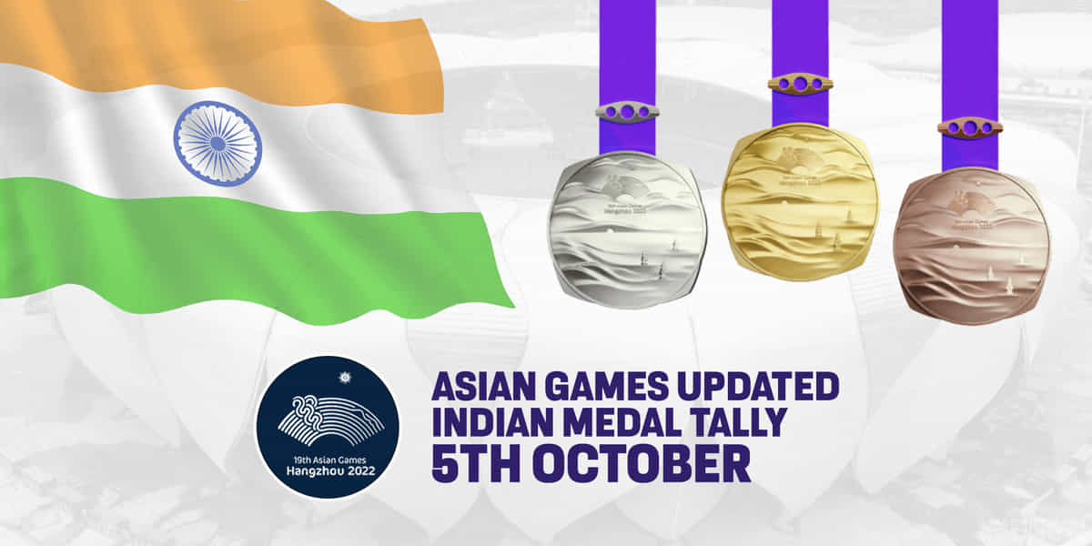 Asian Games 2023: India’s medal tally after Day 12, 5th October