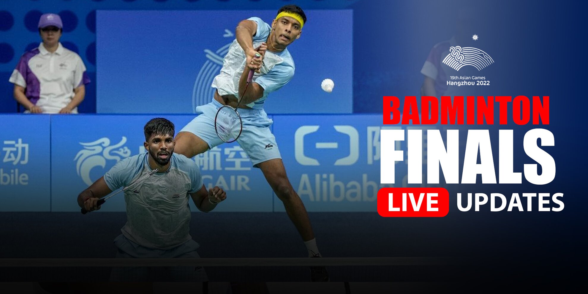 Live on sale update badminton