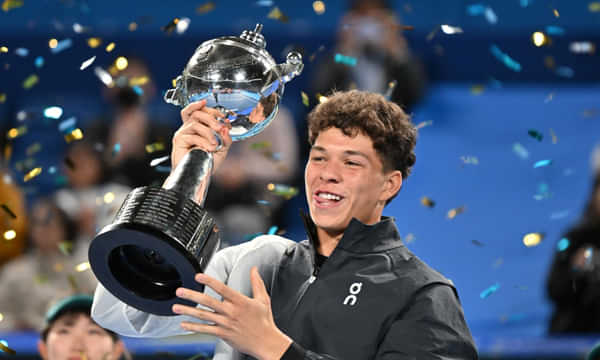 Japan Open 2023: Ben Shelton sees off Aslan Karatsev to lift maiden ATP Tour title