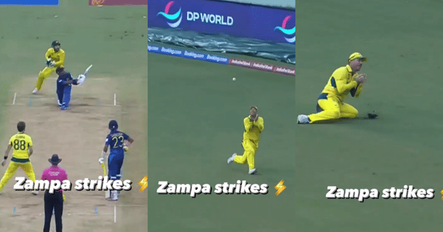 Watch: David Warner takes a splendid running catch to send back in-form Kusal Mendis back in AUS vs SL CWC match