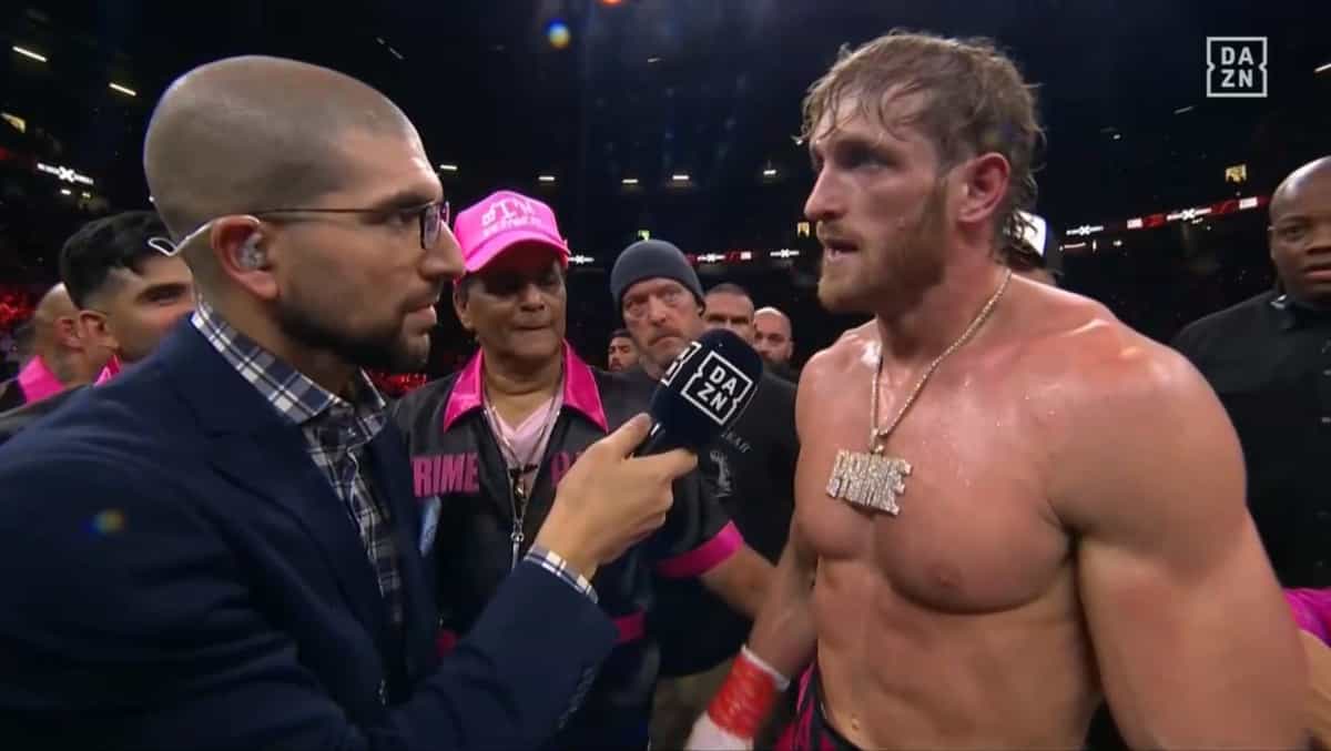 Rey Mysterio reacts to Logan Paul's US title call out