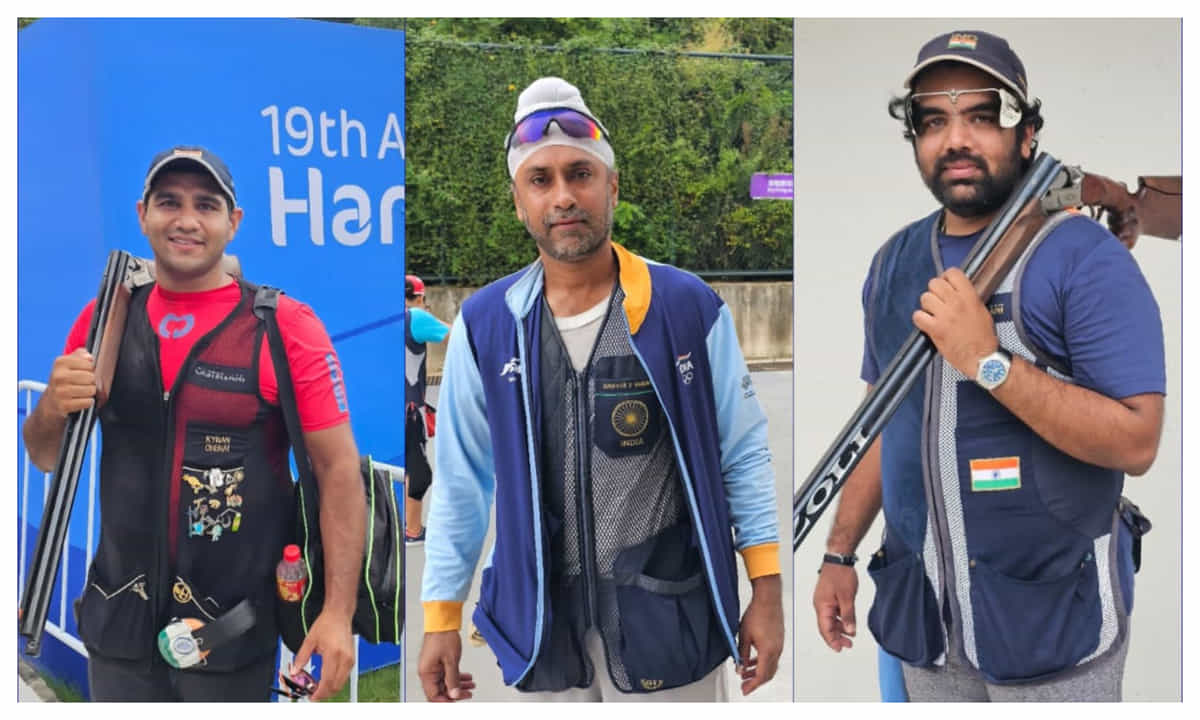 Asian Games 2023: Indian men's Trap team shoot gold, women settle for silver
