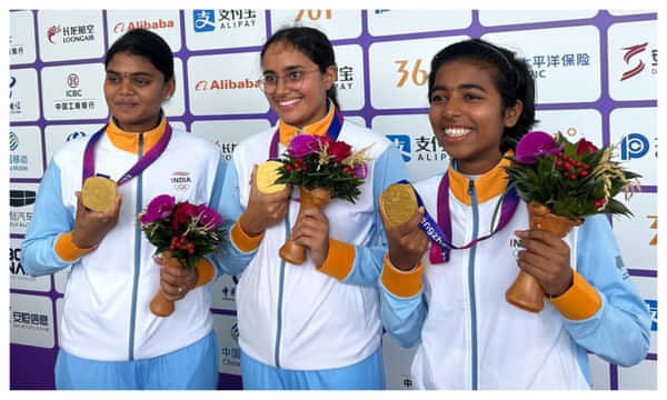 Asian Games 2023: Indian women's compound archery team bags gold