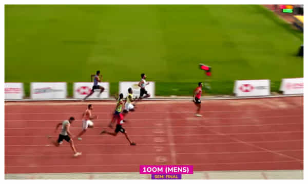 H Manikanta creates new national record in men's 100m at National Open Athletics Championships 2023