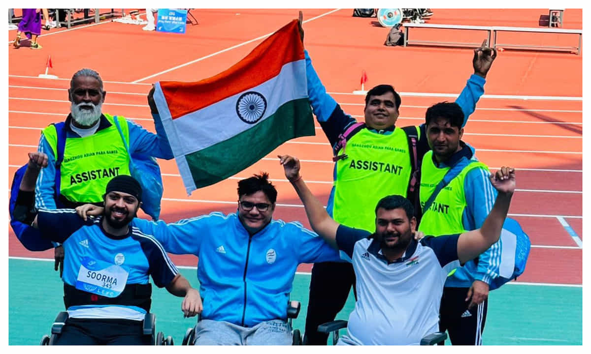 Asian Para Games 2023: Pranav Soorma, Nishad Kumar clinch gold in men's F51 club throw and T47 high jump