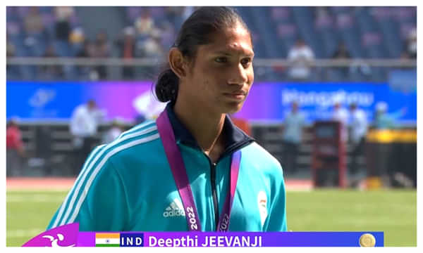 Asian Para Games 2023: Deepti Jeevanji wins gold, creates new Area and Games record